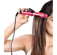 2 in 1 Hair Straightener and Curler