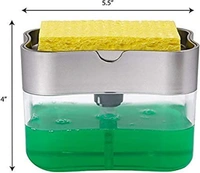 Plastic Dispenser for Dishwasher Liquid Holder (Random Colour 385 ml)