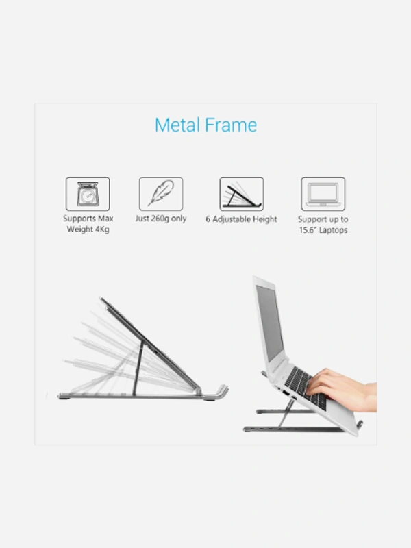 Adjustable Portable Laptop/ Tablet Stand