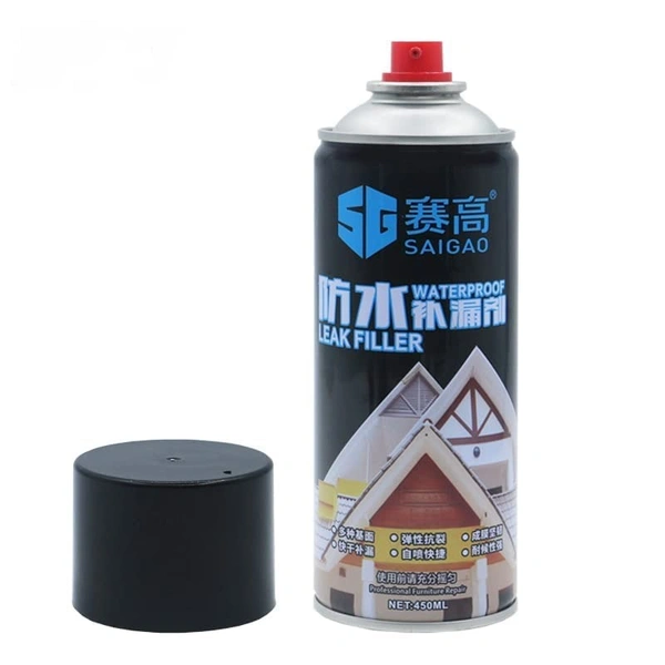 Waterproof Leak Filler Spray Black 450ml (C-A0716)