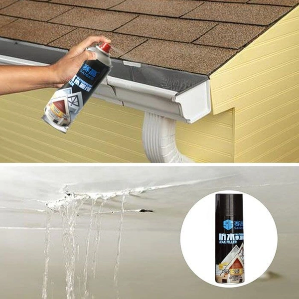 Waterproof Leak Filler Spray Black 450ml (C-A0716)