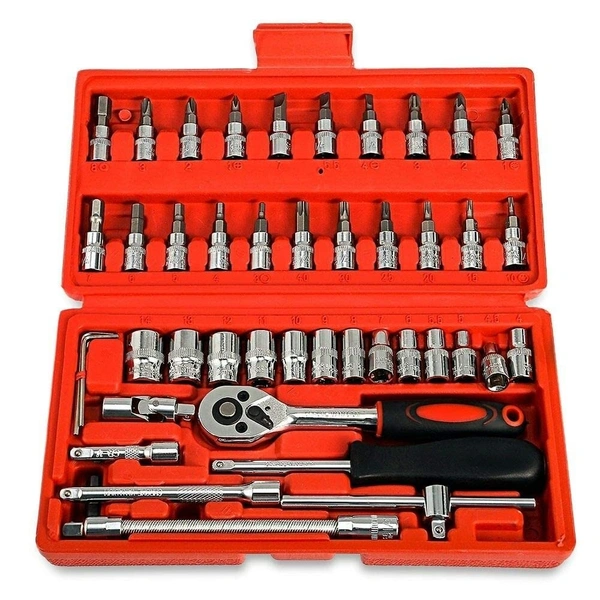 Ecomzone 46 in 1 Pcs Tool Kit (C-A220812K053) - Non Returnable