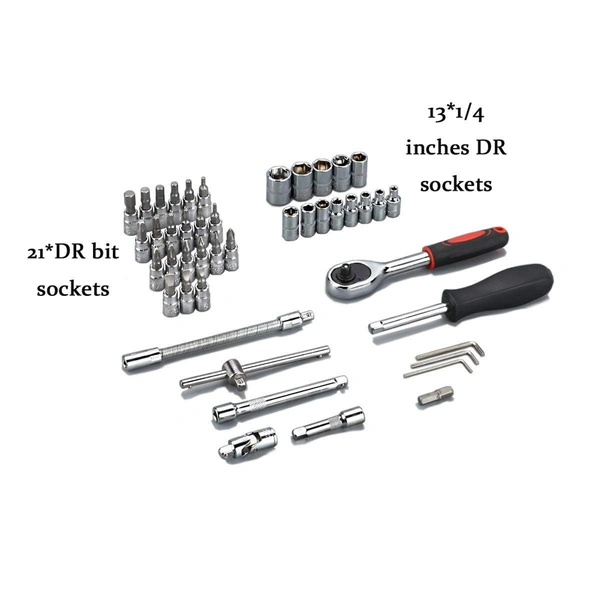 Ecomzone 46 in 1 Pcs Tool Kit (C-A220812K053) - Non Returnable