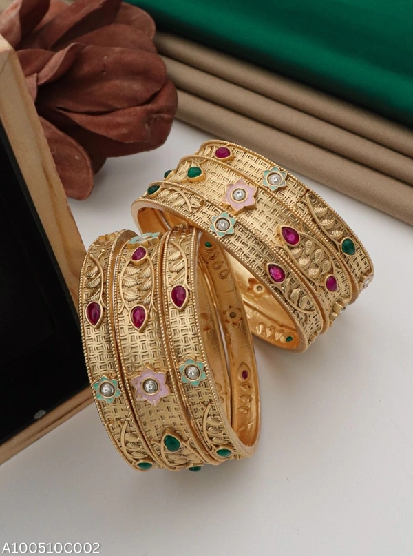 rosegold bangle - Magenta / Fuchsia
