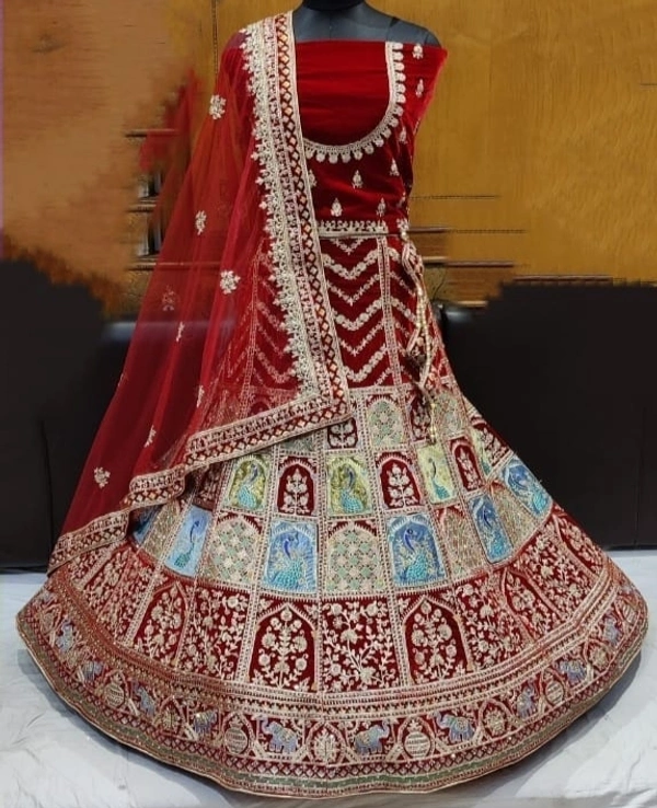 Bridal LM 01A  https://youtu.be/ail9ULd7uwE - Red mix as in Picture, Free