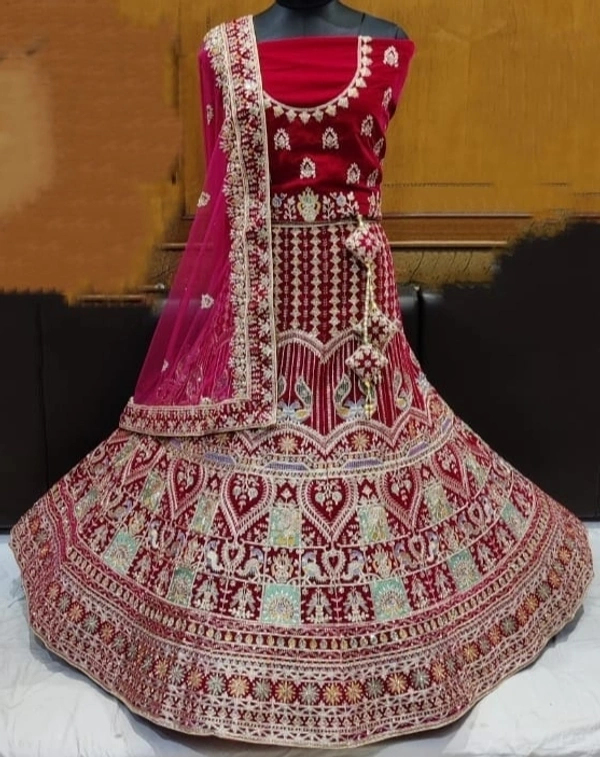 Bridal LM 01E  https://youtu.be/ail9ULd7uwE - Red mix as in Picture, Free