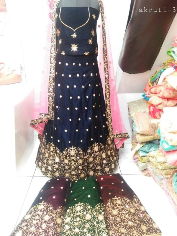 Designer mnx121| Lehenga Choli - cherry, free