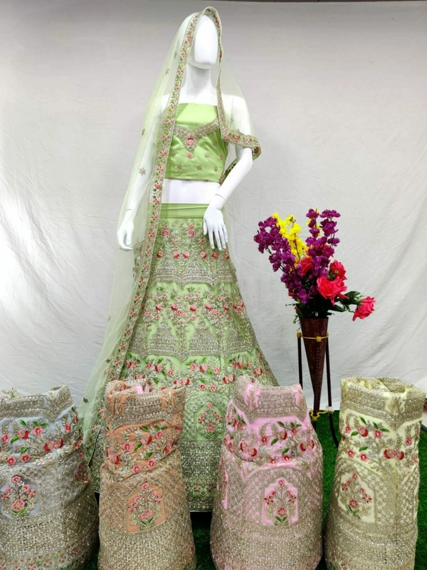 Casual MNX 24 | Lehenga Choli - lime, free
