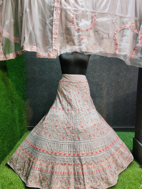 SA225 Lehenga Choli - seashell, free