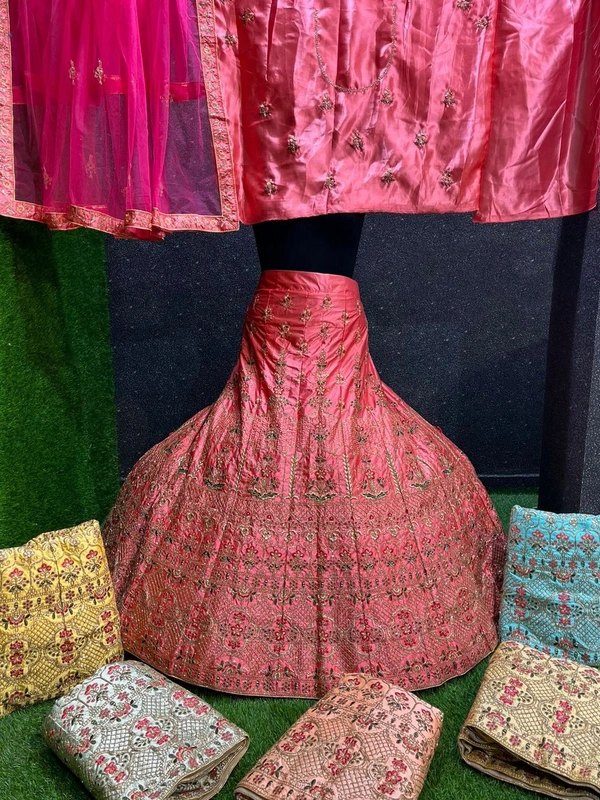 SA236 Lehenga Choli - crimson, free