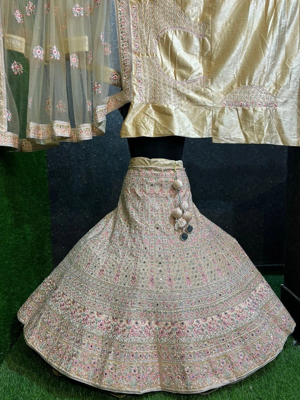 SA255 Lehenga Choli - Moccasin, free