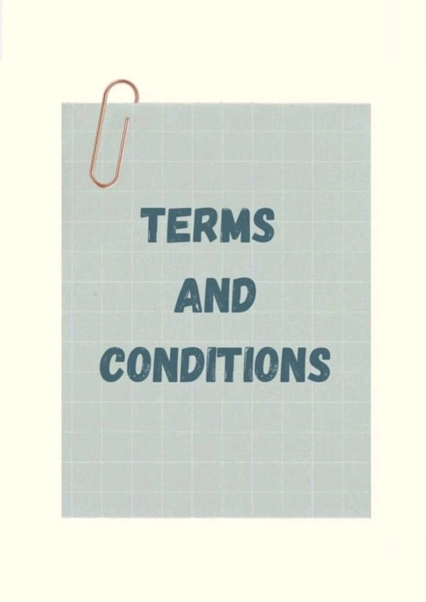 Terms and Conditions Terms & Condions