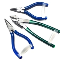 Pilerman Silk Thread Jewellery Making Pliers Nose Round Nose and Cutter (JK-3-MSF) - 5-6 Inch