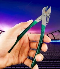 Pilerman Silk Thread Jewellery Making Pliers Nose Round Nose and Cutter (JK-3-MS-Blue) - 5&6-inch