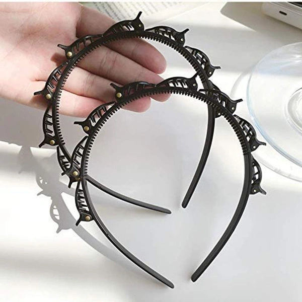 Girls Twisted Headbands Hairband Pack of 2 - free