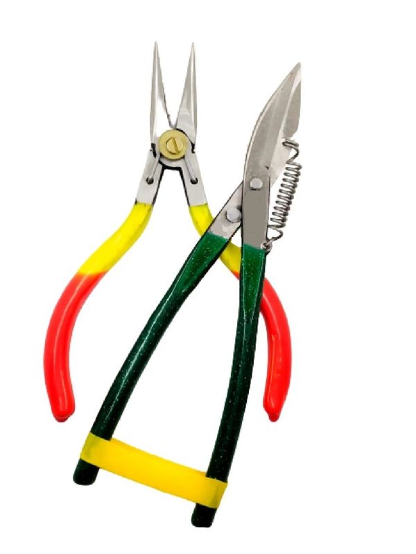 Buy Professional Stone Chain Pliers silk crimp Ring clasps / DIY Jewelry Set  Online in India 