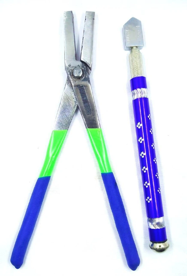Glass Holding/Breaking Plier & Glass Cutter Pencil - FREE