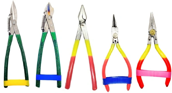 Pilerman Jewellery Making Pliers and Cutters for Art and Craft  (JK-5) - 5&6-inch