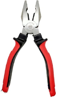 PILERMAN Combination Plier with Anti Slip Handle (RB) - 8-inch