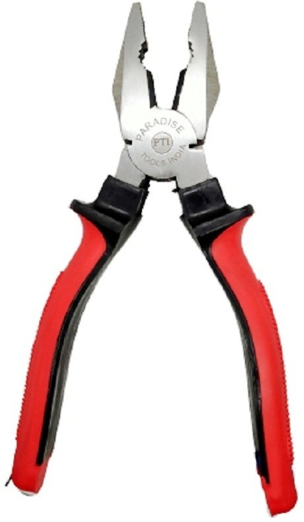 PILERMAN Combination Plier with Anti Slip Handle (RB) - 8-inch