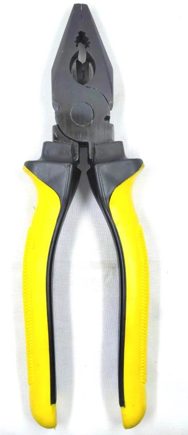 Pilerman Combination Plier  (Y/B-Black) - 8-inch