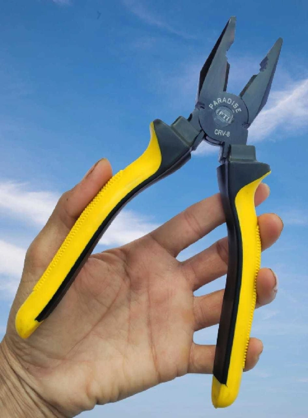 Pilerman Combination Plier  (Y/B-Black) - 8-inch