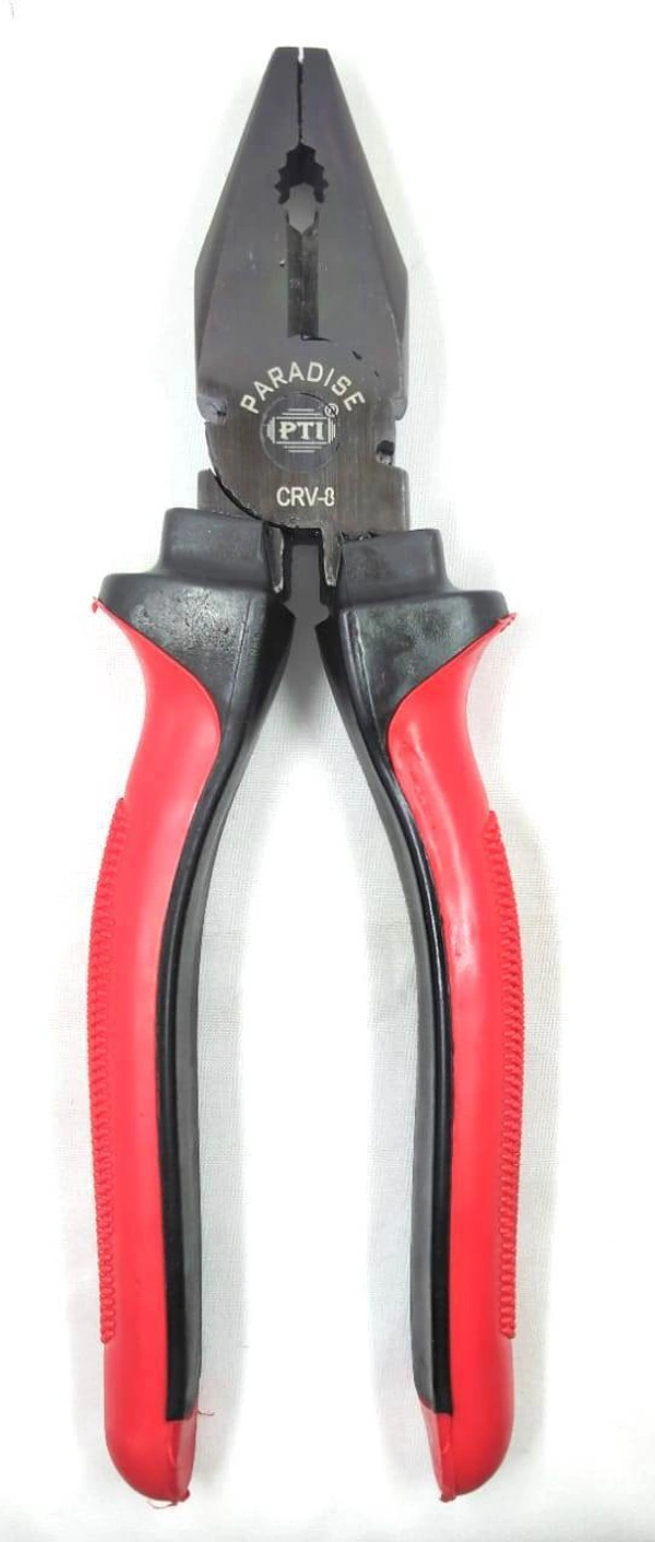 Pilerman Combination Plier (R/B-Black) - 8-inch