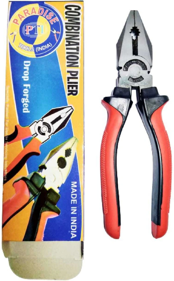 PILERMAN STURDY COMBINATION PLIER (RBT) - 8-inch