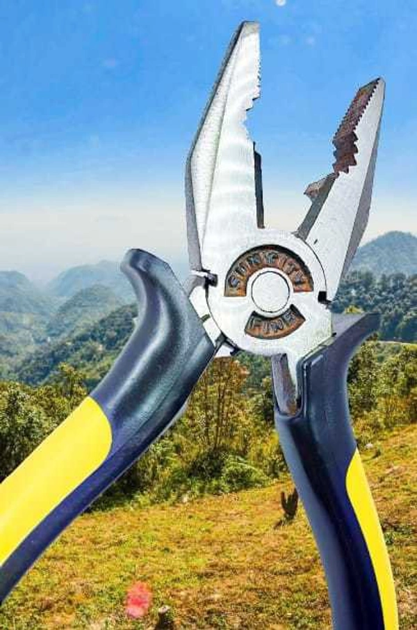 Pilerman Combination Plier for Home & Professional and Electrical Use (YBT-DNC) - 8-inch