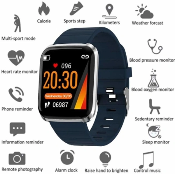 Smart Watch - Black, All