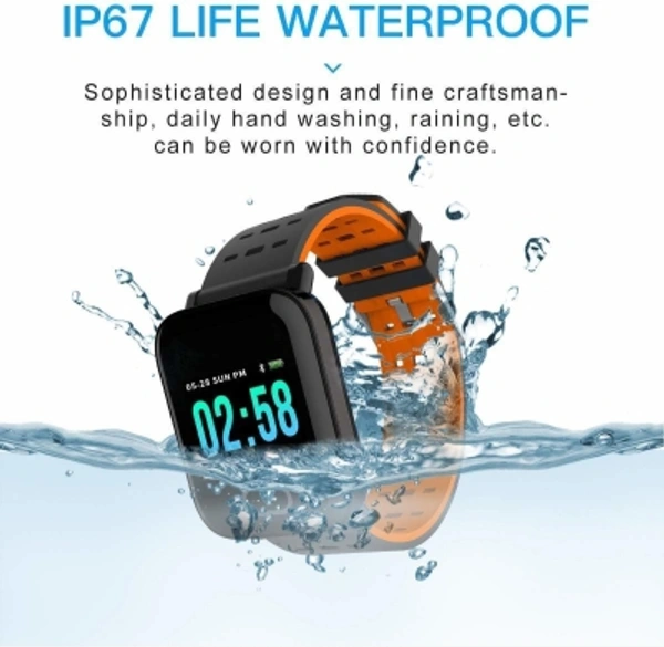 Smart Watch (Limited Time Offer) - Black, Free
