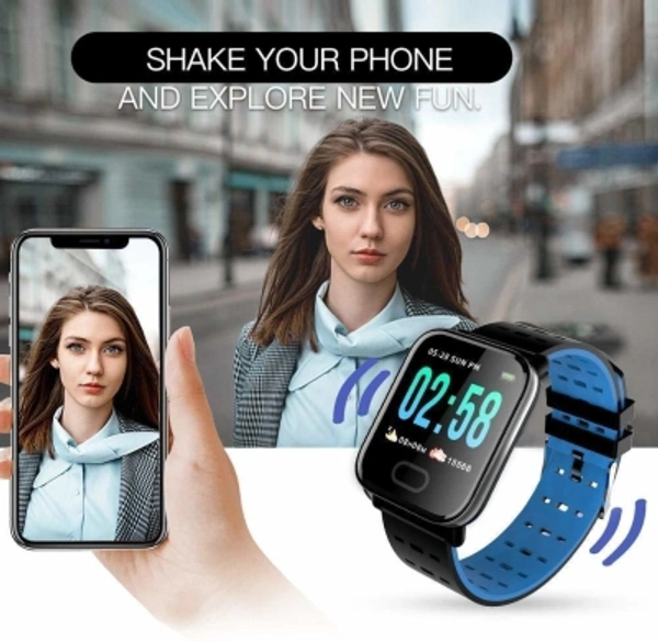 Smart Watch (Limited Time Offer) - Black, Free