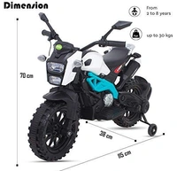 Adventure Battery Operated Bike  - LxWxH 	105 x 53 x 70 Centimeters