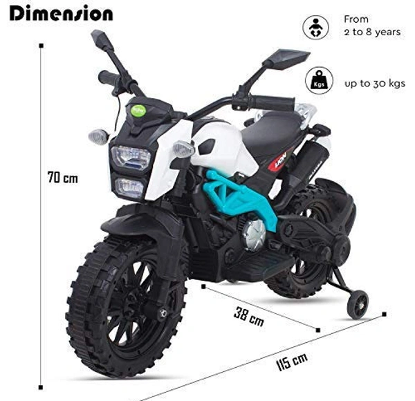 Adventure Battery Operated Bike  - LxWxH 	105 x 53 x 70 Centimeters