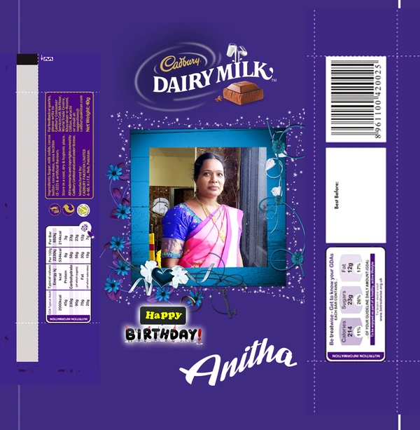 DM01 - Dairry Milk family pack (Rs:100/-) Size, 9889575