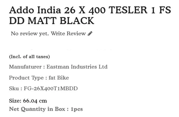 AI  Tesler 26 TT 4.0 - 26 IncH, 4.0 IncH