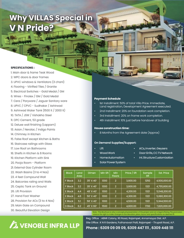 3 BH Villa