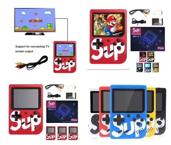 Sup Games 400 In One with TV Connect - (Including Shipping) - Assorted Colours
