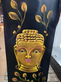 Buddha - Neon Painting, Fluorescent painting (Including Shipping)