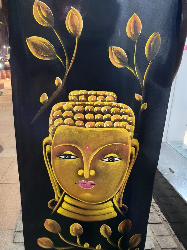 Buddha - Neon Painting, Fluorescent painting (Including Shipping)