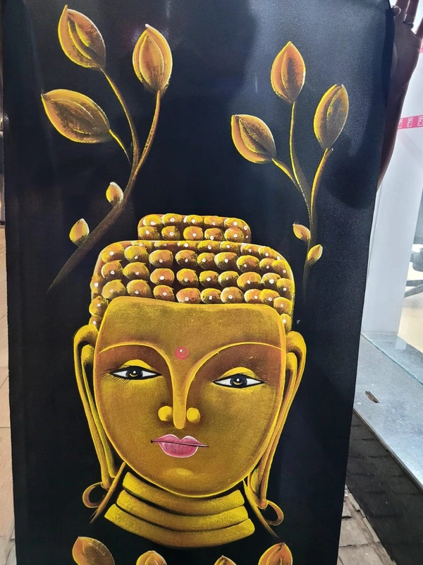 Buddha - Neon Painting, Fluorescent painting (Including Shipping)