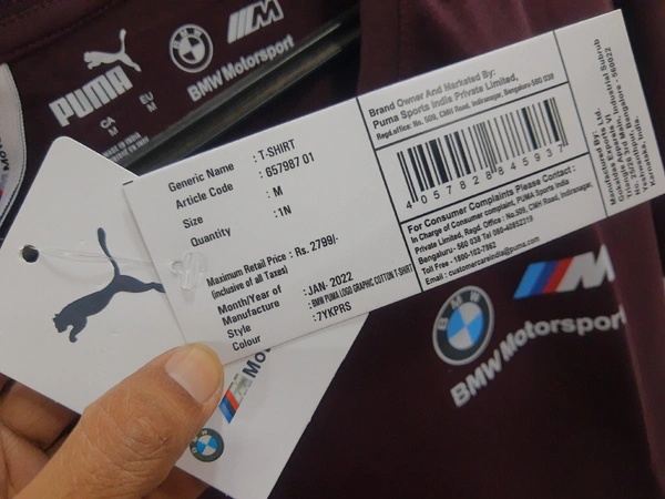 Puma BMW Motorsport Original Product Including Shipping  - XL