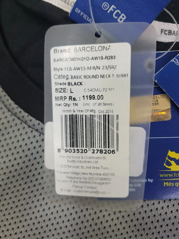 Nike 100% Original FCB official T-shirt including shipping - L