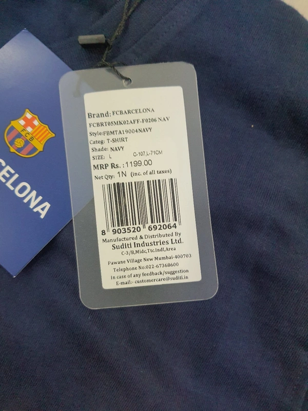 Nike 100% Original FCB official T-shirt including shipping - L