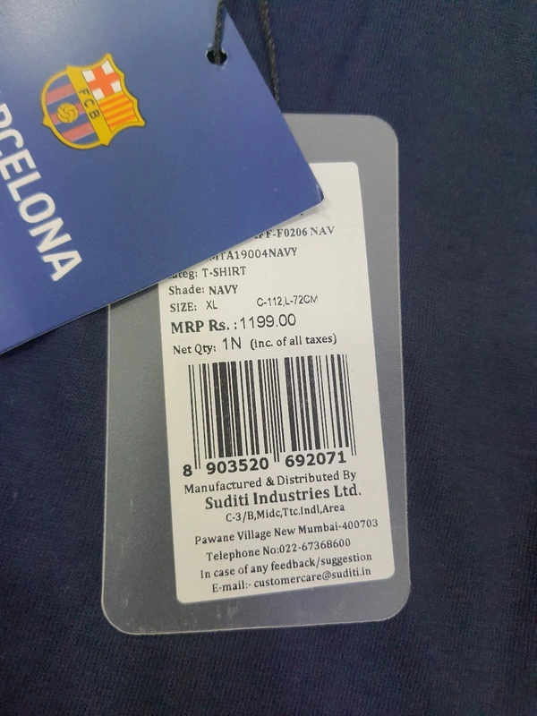 Nike 100% Original FCB official T-shirt including shipping - XL