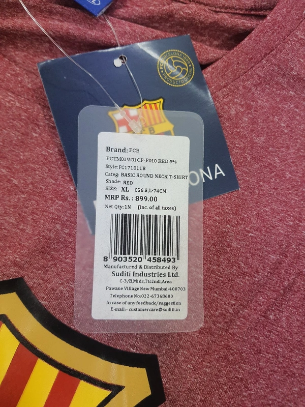 Nike 100% Original FCB official T-shirt including shipping - XL