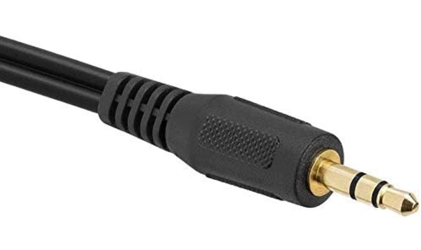 3.5mm to RCA Cable, 2RCA Male to 3.5mm Male Stereo Y Splitter Audio cable Compatible with Phones, Laptop, HDTV, Speaker, Home Theater (1.5m