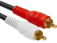 3.5mm to RCA Cable, 2RCA Male to 3.5mm Male Stereo Y Splitter Audio cable Compatible with Phones, Laptop, HDTV, Speaker, Home Theater (1.5m