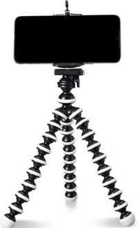 Gorilla Tripod/Mini Tripod for Mobile Phone with Phone Mount with Flexible Gorilla Stand for DSLR, Action Cameras, Ring Lights, Panel Reflectors, Umbrellas, and Flashlights (13 Inch)2K+ bought in past month