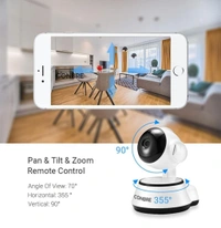 2MP Full HD Smart Wi-Fi CCTV Home Security Camera for Home and office | 360° with Pan Tilt | Two way communication | Motion Alert | Night Vision | SD Card (Upto 128 GB)